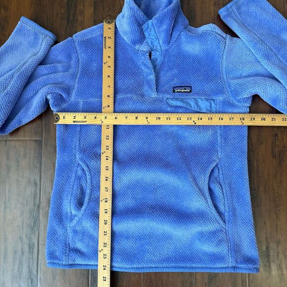 PATAGONIA W's Re-Tool Snap-T Fleece Pullover Sweater #25442 in Purple - Picture 9 of 9